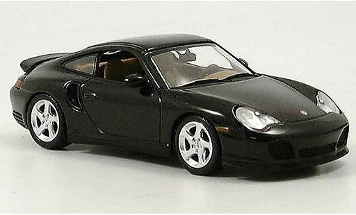 Porsche 911 Turbo 1/43 Minichamps green 2005 diecast model cars
