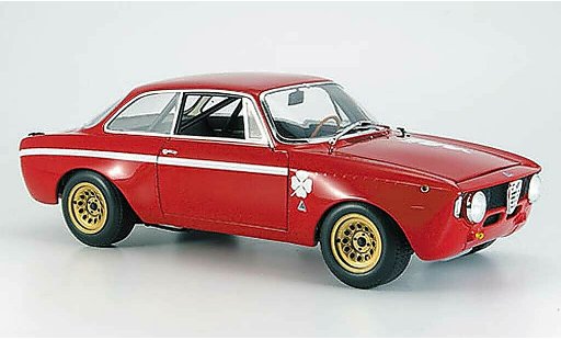 Alfa Romeo Giulia gt junior 1300 1/18 Minichamps GTA red 1970 diecast model cars