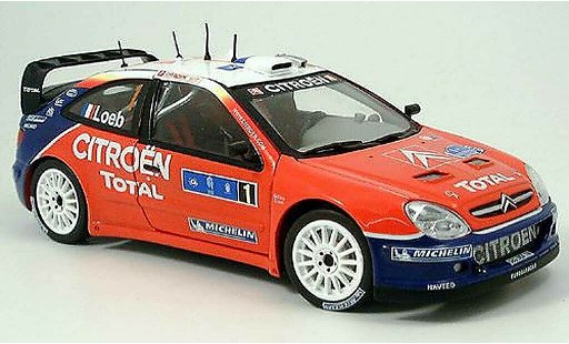 Citroen Xsara WRC 2005 1/18 Sun Star no.1 total winner tour de course diecast model cars