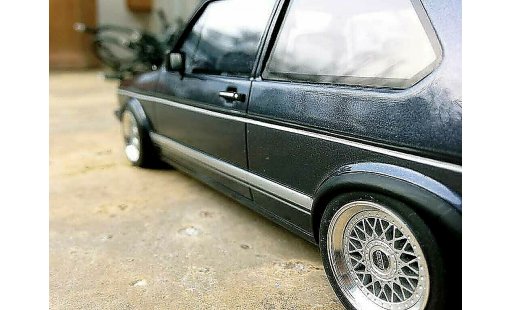 Volkswagen Golf GTI 1/18 Ottomobile 1800 Plus Jantes BBS RM diecast model cars