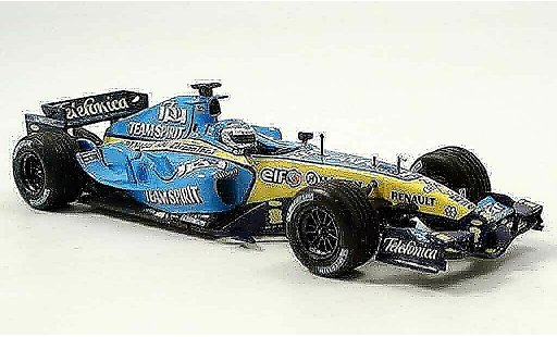 Renault F1 2006 1/43 Minichamps team show car diecast model cars