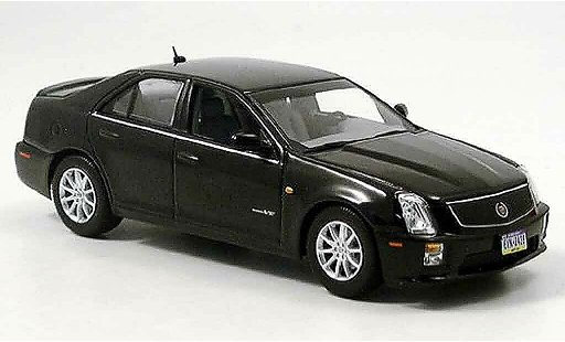 Cadillac STS V 1/43 Norev black 2006 diecast model cars