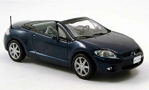 Mitsubishi Eclipse Spider 1/43 Norev blue 2006 diecast model cars