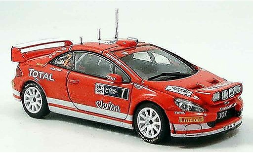 Peugeot 307 WRC 1/43 Autoart no.7 gronholm rallye Germany 2005 diecast model cars
