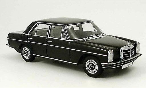 Mercedes 220 Base 1/18 Autoart d strichachter limousine black diecast model cars