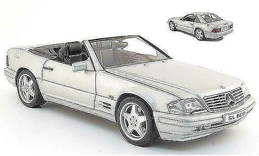 Mercedes Classe SL 600 1/18 Kyosho (r 129) grey metallized 1997 diecast model cars