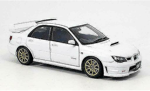 Subaru Impreza WRX 1/18 Autoart STI white 2006 diecast model cars