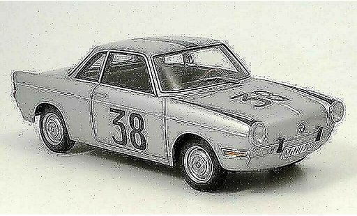 Bmw 700 Sport 1/18 Autoart Racing coupe no. 38 piece hockenheim 1960 diecast model cars