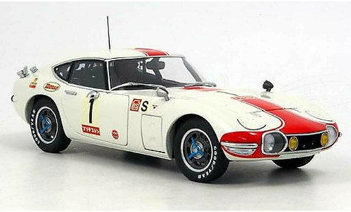 Toyota 2000 GT Fuji 1/18 Autoart no.1 24h 1967 diecast model cars