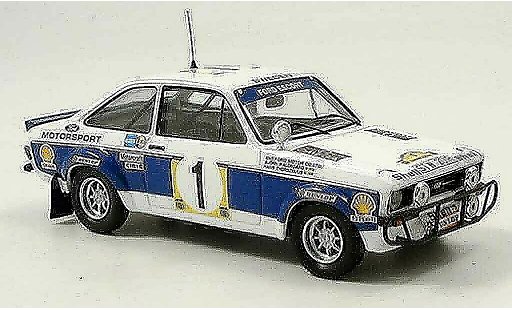 Ford Escort Berlina 1/43 Trofeu MKIIWorks Team Rally Safari 1977 diecast model cars