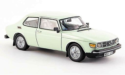 Saab 99 Turbo 1/43 Neo pistazie diecast model cars
