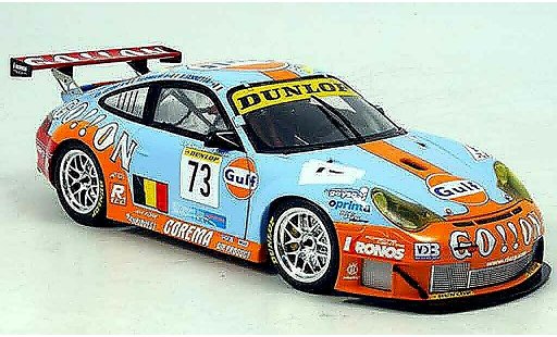 Porsche 911 GT3 RSR 1/18 Minichamps ice pol racing team diecast model cars