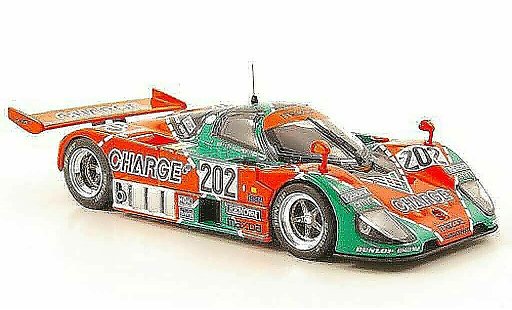 Mazda 767B Base 1/43 Q Model No.202 Charge 24h Le Mans 1989 diecast model cars