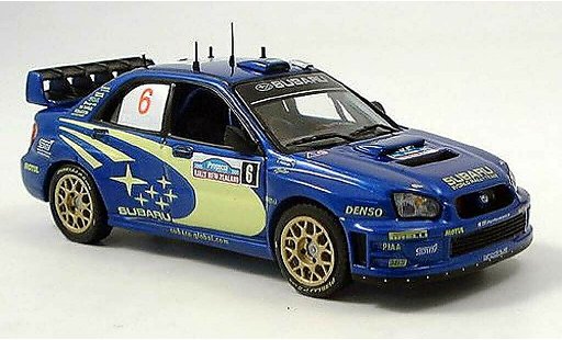 Subaru Impreza WRC 1/43 IXO No.6 Atkinson Rally Neuseeland 2005 diecast model cars