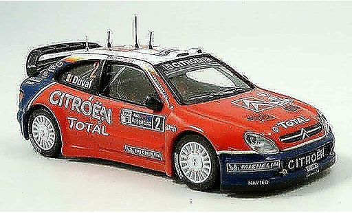 Citroen Xsara WRC 2005 1/43 IXO no.2 duval rallye argentine diecast model cars