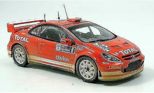 Peugeot 307 WRC 1/43 IXO no.8 rallye argentine 2005 diecast model cars