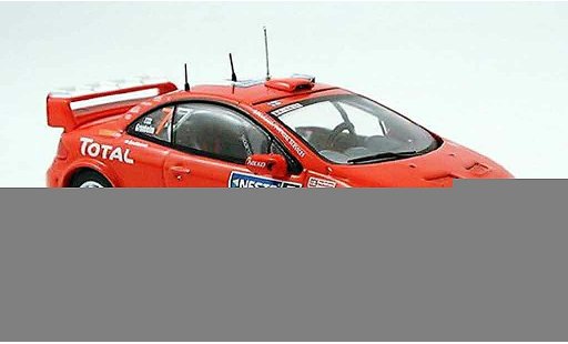 Peugeot 307 WRC 1/43 IXO no.7 gronholm winner rallye finnland 2005 diecast model cars