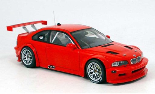 Bmw M3 course 1/18 Autoart GTR E46 plain body version red nurburgring 2005 diecast model cars