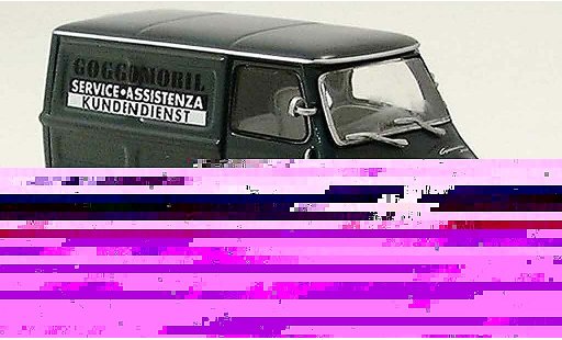 Goggomobil TL Kastenwagen 1/43 Norev 250 Kundendienst 1967 diecast model cars