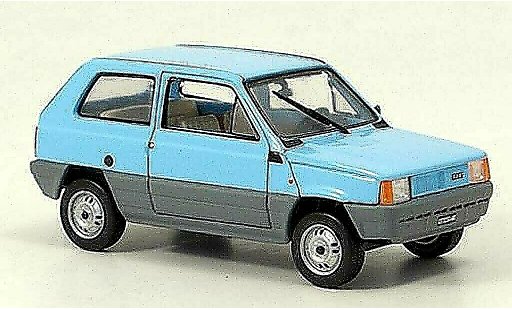 Fiat Panda Base 1/43 Norev blue/grey 1980 diecast model cars