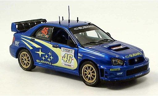 Subaru Impreza WRC 1/43 IXO valentino ross rallye monza 2005 diecast model cars