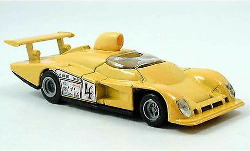 Alpine A442 le mans 1/43 Solido yellow diecast model cars