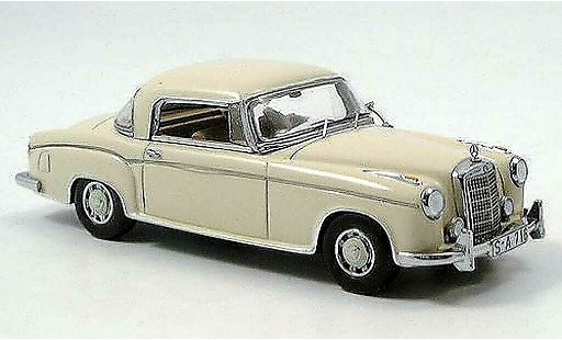 Mercedes 220 S 1/43 Spark Coupe (W180) beige diecast model cars
