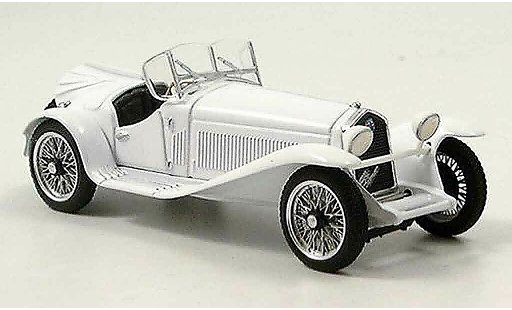 Alfa Romeo 2300 cabriolet 1/43 Brumm cabrio white diecast model cars