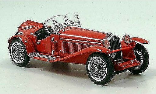 Alfa Romeo 2300 cabriolet 1/43 Brumm Convertible red diecast model cars