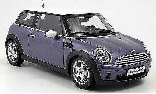 Mini Cooper D 1/18 Kyosho blue/white diecast model cars