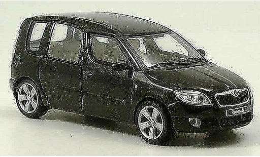 Skoda Roomster Base 1/43 Abrex black 2006 diecast model cars