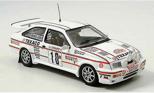 Ford Sierra Cosworth RS 1/43 Trofeu Texaco Rally Monte Carlo 1987 diecast model cars