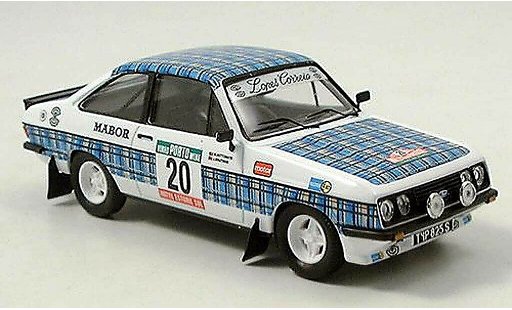 Ford Escort RS 2000 1/43 Trofeu No.20 Lopes Correia Rally Portugal 1979 diecast model cars
