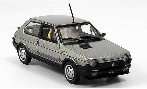 Fiat Ritmo Abarth 1/43 Norev grey 1981 diecast model cars