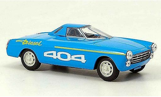 Peugeot 404 Diesel 1/43 Norev Rekord blue 1965 diecast model cars