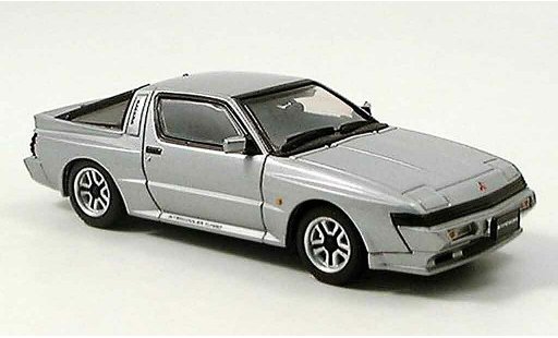 Mitsubishi Starion GSR VR 1/43 Aoshima grey metallisee 1988 diecast model cars