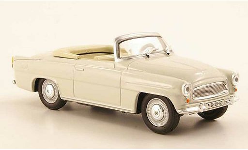 Skoda Felicia Roadster 1/43 Abrex grey diecast model cars