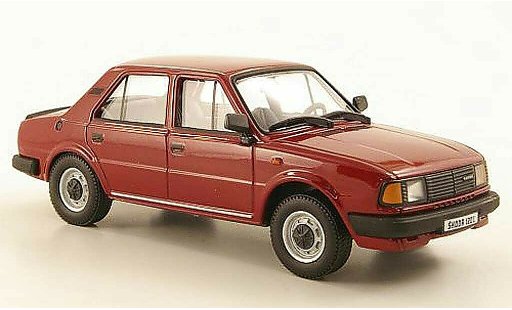 Skoda 120 Base 1/43 Abrex L red 1986 diecast model cars