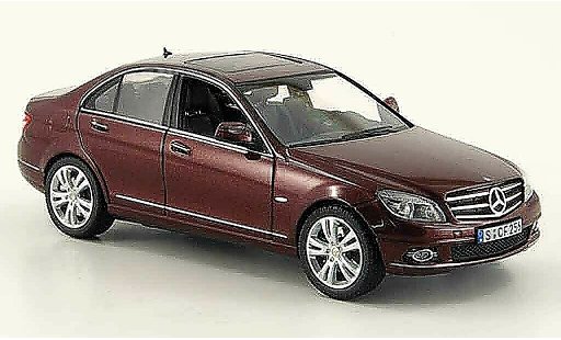 Mercedes Classe C Base 1/43 Schuco red Limousine diecast model cars