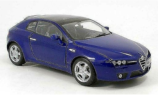 Alfa Romeo Brera coupe 1/18 Norev blue 2006 diecast model cars