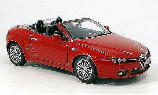 Alfa Romeo Spider Brera cabriolet 1/18 Norev red 2006 diecast model cars