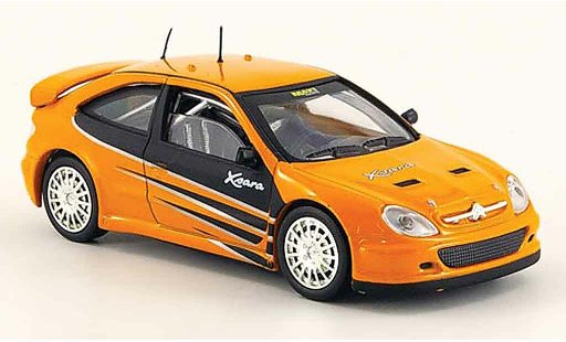Citroen Xsara tuning 1/43 Solido orange diecast model cars