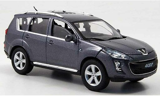 Peugeot 4007 Base 1/43 Solido grey collection exklusiv 2007 diecast model cars