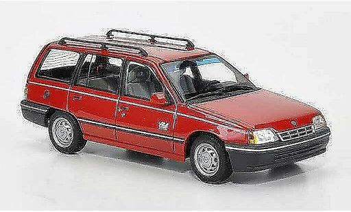 Opel Kadett E Caravan 1/43 Minichamps red 1989 diecast model cars