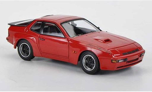 Porsche 924 1981 1/43 Minichamps Carrera GT red diecast model cars