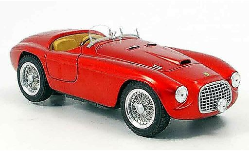Ferrari 166 MM 1/18 Hot Wheels Elite barchetta serie elite red 60th diecast model cars