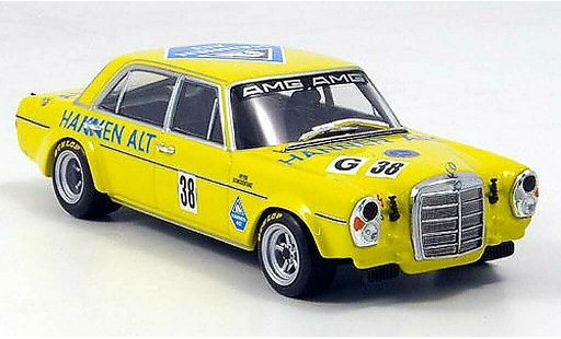 Mercedes 300 6.8 1/43 Minichamps AMG Heyer Hockenheim 1971 diecast model cars