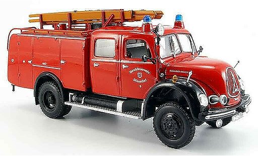 Magirus TLF 16 Merkur 1/43 Minichamps A pompier Dusseldorf diecast model cars