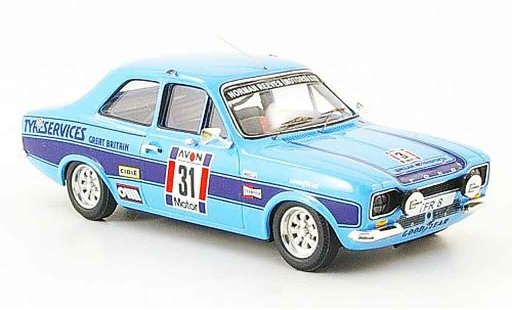 Ford Escort RS 2000 1/43 Trofeu No.31 winner Tour of Britain 1975 MK1 diecast model cars