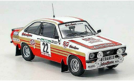 Ford Escort Berlina 1/43 Trofeu MKII Silva Rally Portugal 1981 diecast model cars